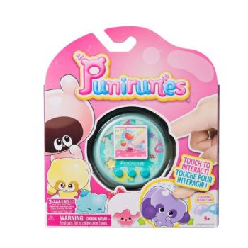 Jucarie Digitala Interactiva, Punirunes, Squishy Bff, Ecran Led Interactiv Color, 55 De Animale De Deblocat, Albastru