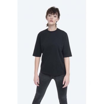 Norse Projects tricou din bumbac Ginny Heavy Jersey culoarea negru NW01.0056.9999-9999