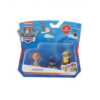 Set 3 stampile Paw Patrol Skye, Chase, Rubble