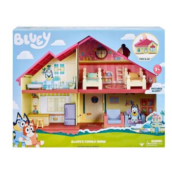 Set de joaca Bluey - Casa familiei, cu figurina inclusa