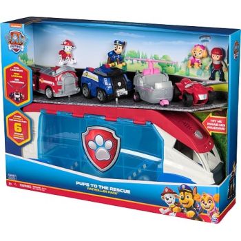 Set figurine si vehicule Paw Patrol Pups To The Rescue, Multicolor