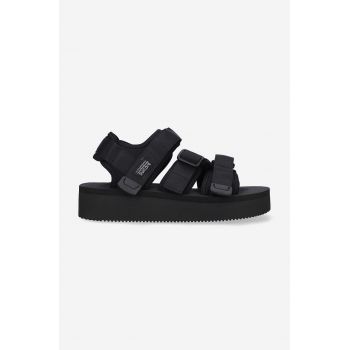 Suicoke sandale femei, culoarea negru KISEE.PO-IVORY.BROW