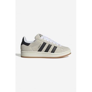 adidas Originals sneakers din piele întoarsă Campus 00s culoarea bej GY0042