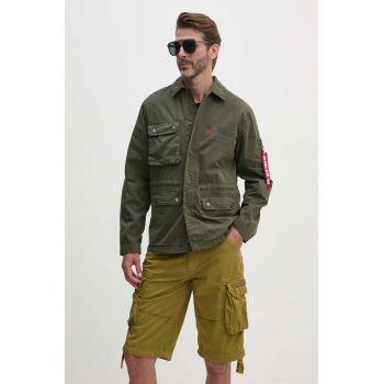 Alpha Industries geacă Field Jacket LWC 136115 136 bărbați, culoarea gri, de tranziție 136115.136-grey