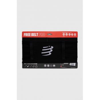 Compressport centura de alergare Free Belt Pro culoarea negru, CU00011B