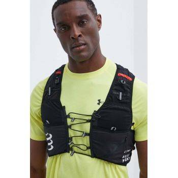 Compressport vestă de alergare UltRun S Pack Evo 10 L culoarea negru, CU00088B