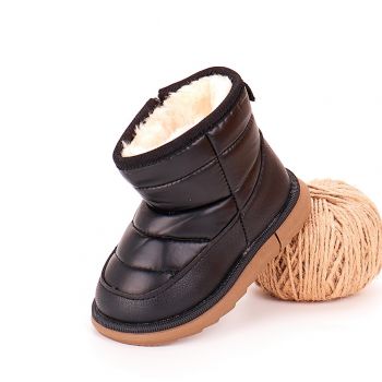 Ghete Baiat Tip UGG Negre Clonza