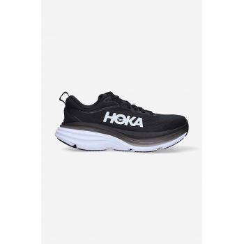 Hoka  pantofi Bondi 8 culoarea negru 1127952.-BWHT