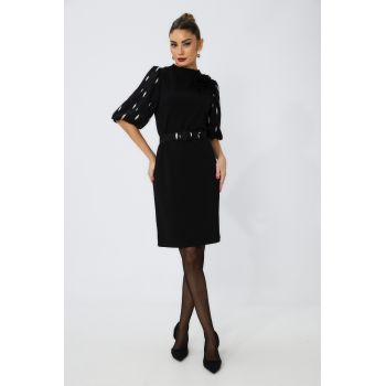 Rochie eleganta Rhonda Neagra