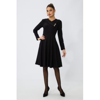 Rochie office Moze Evanna Neagra