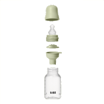 Set complet biberon anticolici Bibs 150 ml Silicon Sage