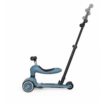 Trotineta transformabila 3 in 1 Highwaykick 1 Push and Go Steel Scoot Ride