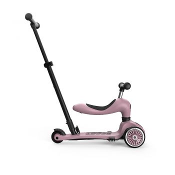 Trotineta transformabila 3 in 1 Highwaykick 1 Push and Go Wildberry Scoot Ride