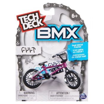 Bicicleta BMX Tech Deck - Cult, roz