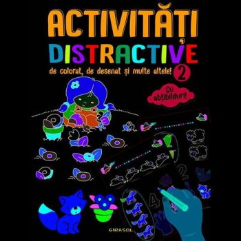 Carte Activitati distractive de colorat de desenat 2