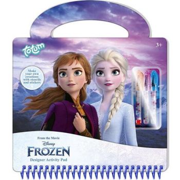 Carte De Activitati Si Pixuri - Frozen +3ani Suport Spiralat