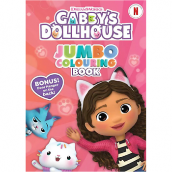 Carte De Colorat Jumbo - Gabby's Dollhouse 3ani+ 80 Pagini