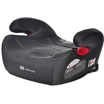 Inaltator Auto Pentru Copii i-Rider Isofix 125-150cm 6-12ani Negru