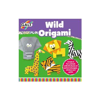 Joc Origami Animalute Salbatice Multicolor