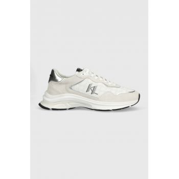 Karl Lagerfeld sneakers LUX FINESSE culoarea gri