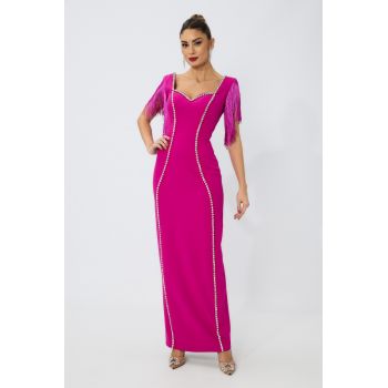 Rochie de ocazie premium Glam Fucsia