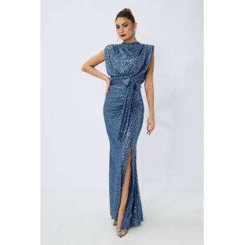 Rochie de ocazie Shimmer Albastra