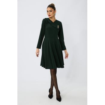 Rochie office Moze Evanna Verde