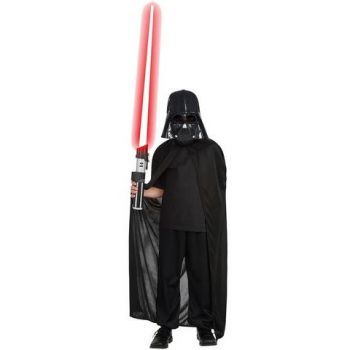 Set Darth Vader Masca Si Pelerina 6ani+ Poliester Si Plastic Negru