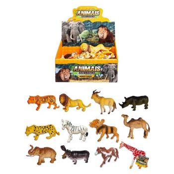 Set Figurine Animale Salbatice – 12 Piese Miniaturi Realiste pentru Copii