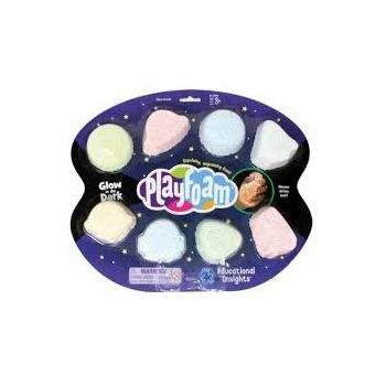 Spuma De Modelat Reflectorizanta Playfoam  Set 8 Buc Multicolor