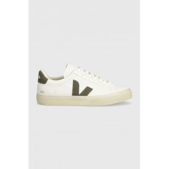 Veja sneakers din piele Campo Chromefree culoarea alb