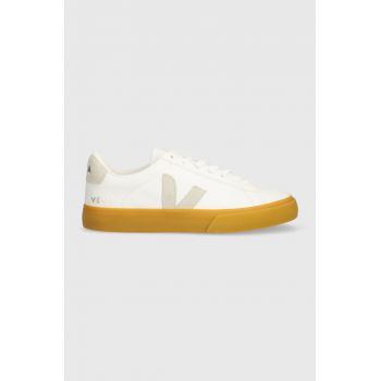 Veja sneakers din piele Campo culoarea alb, CP0503147A