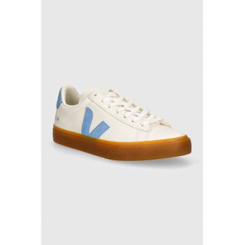 Veja sneakers din piele Campo culoarea alb, CP0503645A