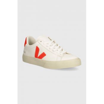 Veja sneakers din piele Campo culoarea alb, CP0503689A