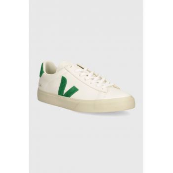 Veja sneakers din piele Campo culoarea alb, CP0503690B