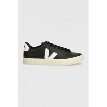 Veja sneakers din piele Campo culoarea negru, CP0501215