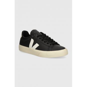 Veja sneakers din piele Chromefree Campo culoarea negru, CP051215 CP051215-BLACK