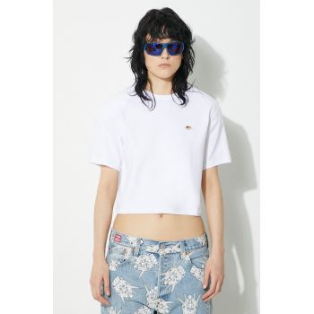 Fiorucci tricou Angel Patch Padded Cropped T-Shirt femei, culoarea alb, M01FPTSH095CJ03WH01