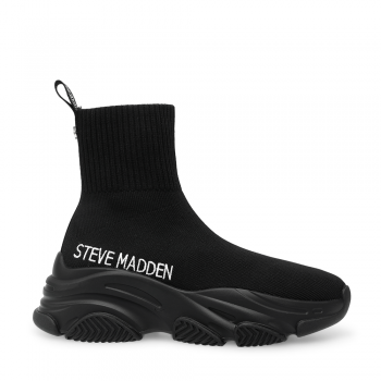 Ghete slip on femei Steve Madden Prodigy negre din textil 1469dgsprodigyn