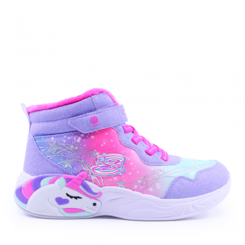 Ghete sport fete cu luminițe Skechers Glow lila 1968FG303057LI