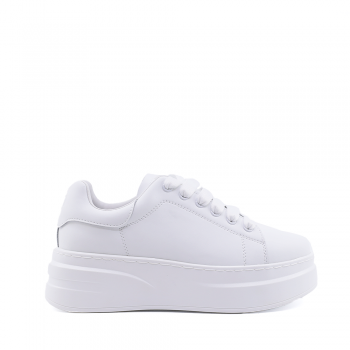 Sneakers femei Benvenuti albi din piele 1278dp1223a