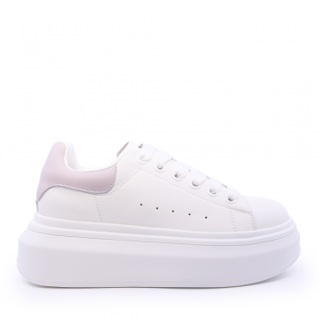 Sneakers femei Luca di Gioia albi din piele naturală 3848DP216A