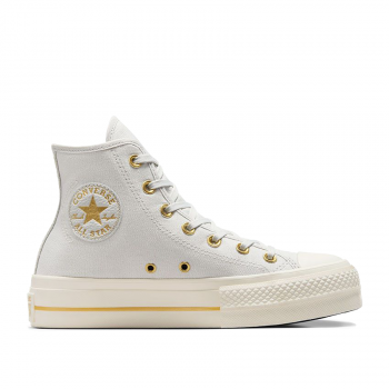 Sneakers high top femei Converse Lift Platform gri 2958DGS082378GR