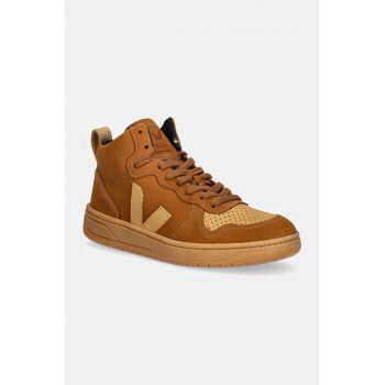 Veja sneakers din piele întoarsă V-15 Nubuck culoarea maro