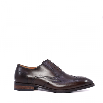 Pantofi oxford bărbați Enzo Bertini Premium Collection maro din piele naturală 1647BP2277M