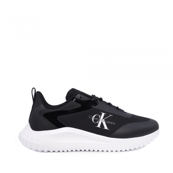 Sneakers bărbați Calvin Klein Jeans negri cu logo lateral 2377BPS0968N