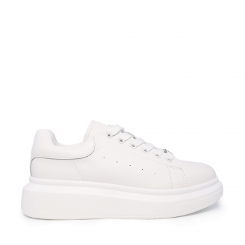 Sneakers Benvenuti albi din piele 3749dp312a