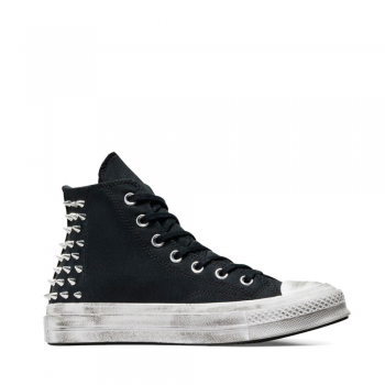 Sneakers femei Converse CHUCK 70 STUDDED negri cu ținte 2947DGS07207N