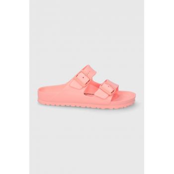 Birkenstock papuci Arizona femei, culoarea roz