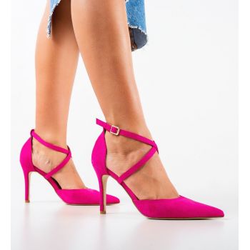 Pantofi dama Spatio Fuchsia